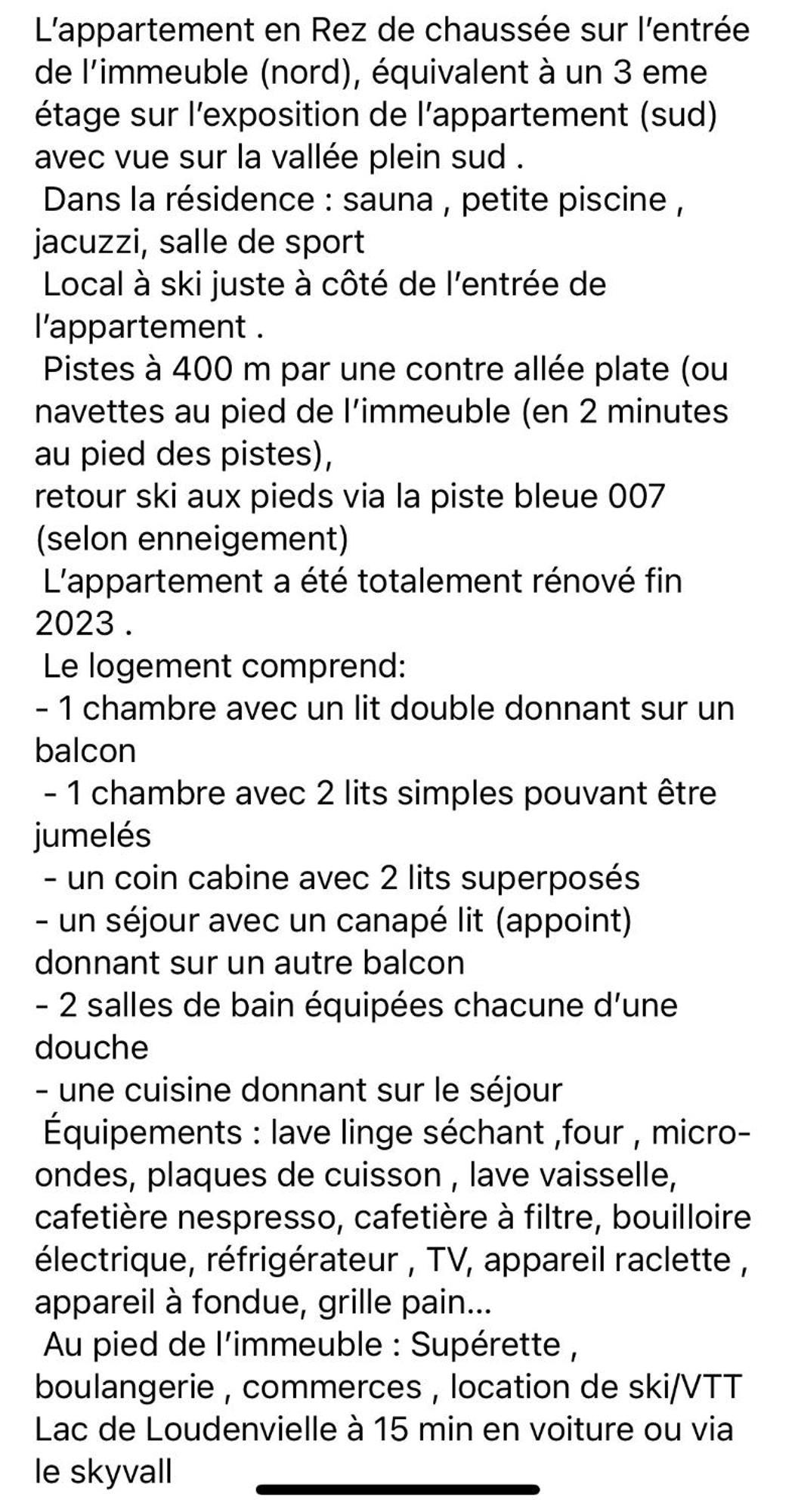 Appartement T3Cab-Peyragudes-61M2-8Pers à Germ Extérieur photo